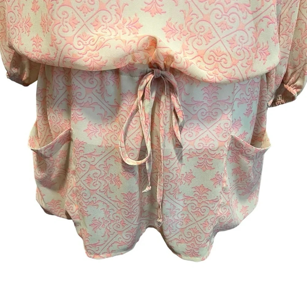 Cabi Poolside Top Tunic With Drawstring Waist Siz… - image 6